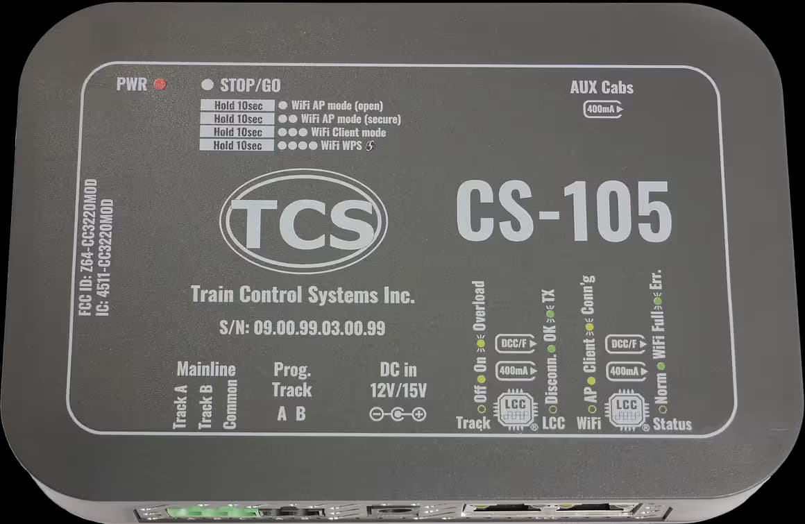 TCS CS-105 Command Station thumbnail 2